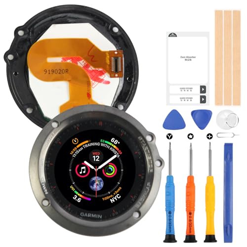 Für Garmin Fenix 3 LCD Bildschirm für Garmin Fenix 3 3HR Smart Watch Ersatzteile LCD Display Touchscreen mit Reparatur Kit, Schwarz mit Rahmen Für Garmin Fenix 3 LCD Bildschirm für Garmin Fenix 3 3HR Smart Watch Ersatzteile LCD Display Touchscreen mit Reparatur Kit, Schwarz mit Rahmen von ARSSLY