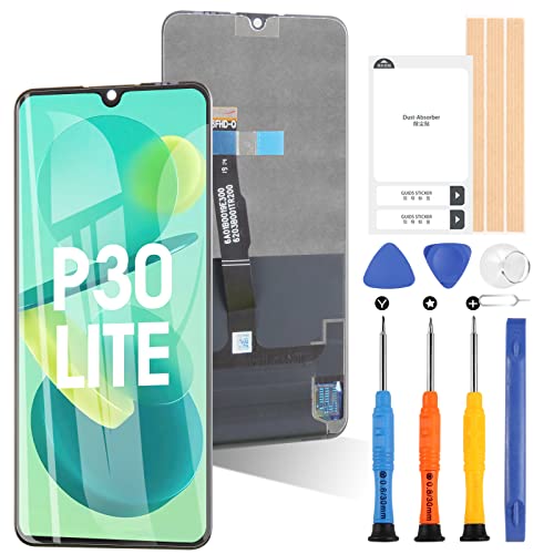 Für Huawei P30 Lite/Nova 4E MAR-L01A MAR-L21A MAR-LX1A LCD Display Touchscreen Digitizer Glas Montage mit Werkzeugen von ARSSLY