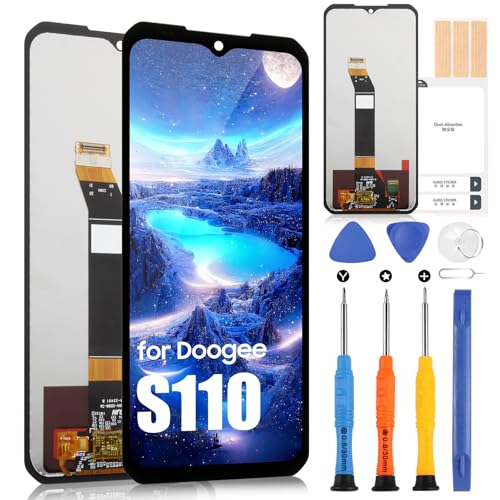 LCD Bildschirm für Doogee S110 LCD Display für Doogee S110 2023 6,58 Zoll Digitizer Touchscreen Ersatz Full Assembly Bildschirm mit Reparatur Kit LCD Bildschirm für Doogee S110 LCD Display für Doogee S110 2023 6,58 Zoll Digitizer Touchscreen Ersatz Full Assembly Bildschirm mit Reparatur Kit von ARSSLY
