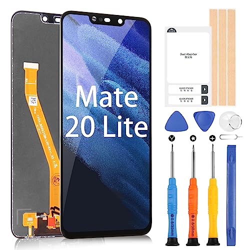 LCD Bildschirm für Huawei Mate 20 Lite LCD Display Touch Montage Ersatz Glas Digitizer mit Reparatur Kit (Schwarz) von ARSSLY