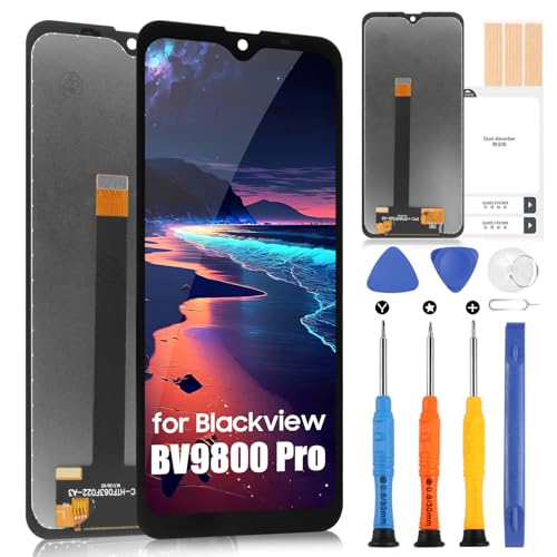 LCD Display für Blackview BV9800 Pro LCD Bildschirm für Blackview BV9800 Pro 6,3" Ersatz Bildschirm Touchscreen Digitizer Assembly Ersatz (Ohne Rahmen) von ARSSLY