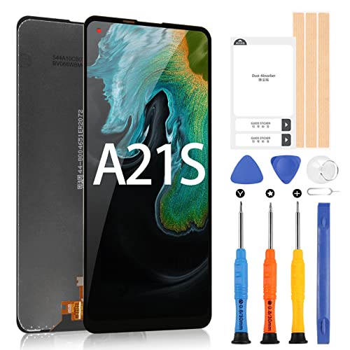 LCD Display für Samsung Galaxy A21s A217 SM-A217F 6,5 Zoll Touchscreen Replacement Digitizer Assembly mit Reparatur-Set (nicht für A21) von ARSSLY