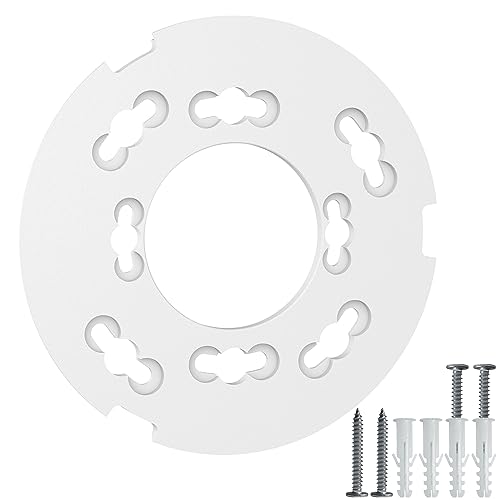 ARSUNOVO Montageplatte Ersatz für Google Nest Protect 2. Generation (verkabelt und Batterie) – Ersatz-Rückplatte für Nestdetektor-Modelle 06A & 06C, Weiß von ARSUNOVO