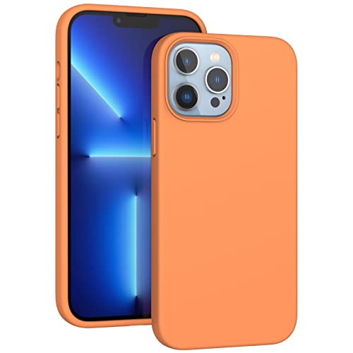 ARSUNOVO für iPhone 13 Pro Flüssig Silikon Hülle, iPhone 13 Pro Liquid Silicone Case, Stoßfeste Silikonhülle Weichem Microfiber-Innenfutter Handyhülle Cover für iPhone 13 Pro - Orange ARSUNOVO für iPhone 13 Pro Flüssig Silikon Hülle, iPhone 13 Pro Liquid Silicone Case, Stoßfeste Silikonhülle Weichem Microfiber-Innenfutter Handyhülle Cover für iPhone 13 Pro - Orange von ARSUNOVO