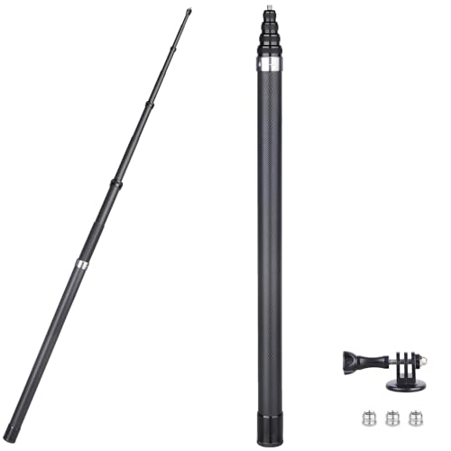 ARTCISE 300cm Kohlefaser Selfie Stick, SS300 Long Kohlefaser Selfie Stick Verlängerungsstange Stange Einbeinstativ für Action Kamera für GoPro Hero für GoPro Für DJI Osmo Action Für Kamera ARTCISE 300cm Kohlefaser Selfie Stick, SS300 Long Kohlefaser Selfie Stick Verlängerungsstange Stange Einbeinstativ für Action Kamera für GoPro Hero für GoPro Für DJI Osmo Action Für Kamera von ARTCISE