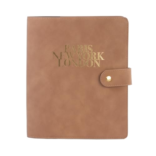 ARTEBENE MAJOIE My Planner für Notizen Notizbuch Vegan mit Leder-Optik in DIN A5 (Braun) von ARTEBENE