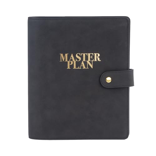 ARTEBENE MAJOIE My Planner für Notizen Notizbuch Vegan mit Leder-Optik in DIN A5 (Schwarz) von ARTEBENE