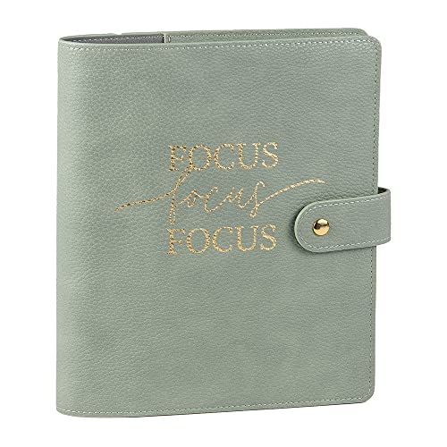 ARTEBENE MAJOIE My Planner für Notizen Notizbuch Vegan mit Leder-Optik in DIN A5 Focus Salbei von ARTEBENE