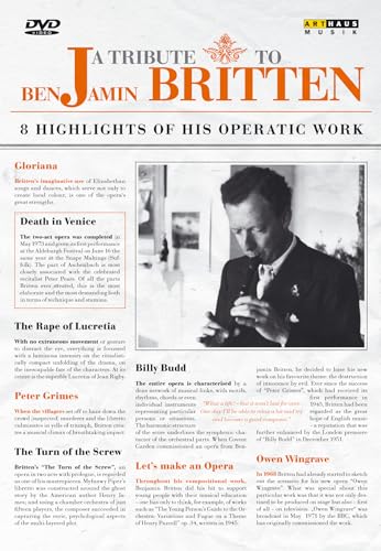 Benjamin Britten - A Tribute to Benjamin Britten [8 DVDs] von ARTHAUS