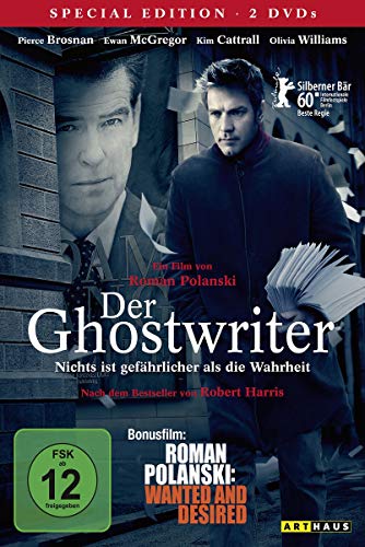 Der Ghostwriter / 2 DVD Special Edition (inkl. Bonusfilm „Roman Polanski: Wanted and Desired”) von ARTHAUS