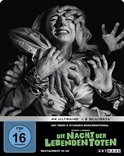 Die Nacht der lebenden Toten - Limited Steelbook Edition (4K Ultra HD + 2 Blu-rays) von ARTHAUS