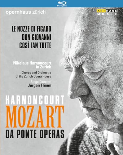 Harnoncourt: Mozart / da Ponte Operas - Nikolaus Harnoncourt in Zürich [3 Blu-rays] von ARTHAUS