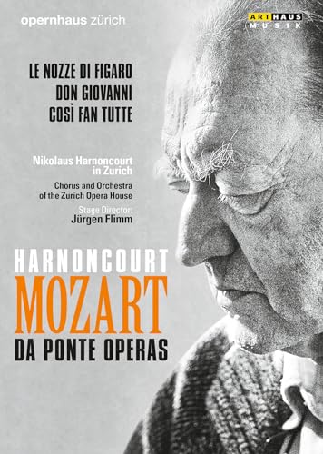 Harnoncourt: Mozart / da Ponte Operas - Nikolaus Harnoncourt in Zürich [6 DVDs] von ARTHAUS