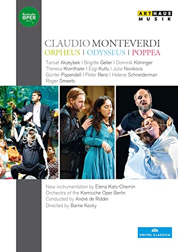 Claudio Monteverdi - Orpheus/Odysseus/Poppea [5 DVDs] von Arthaus Musik