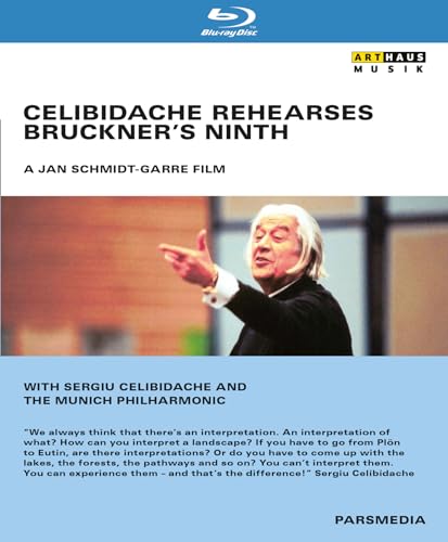 Sergiu Celibidache rehearses Bruckner's Ninth [Blu-ray] von ARTHAUS