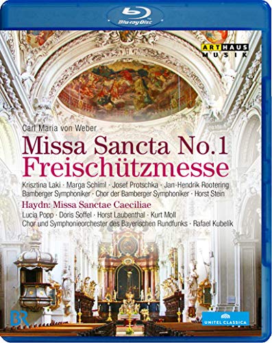 Weber/Haydn: Missa Sancta/Missa Sanctae Caeciliae (Basilika Waldsassen 1986, Basilika Ottobeuren 1982) [Blu-ray] von ARTHAUS