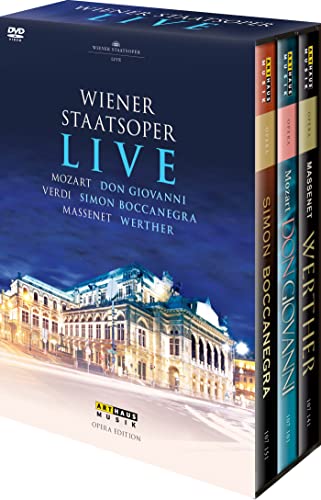 Wiener Staatsoper Live - Mozart/Verdi/Massenet [3 DVDs] von ARTHAUS