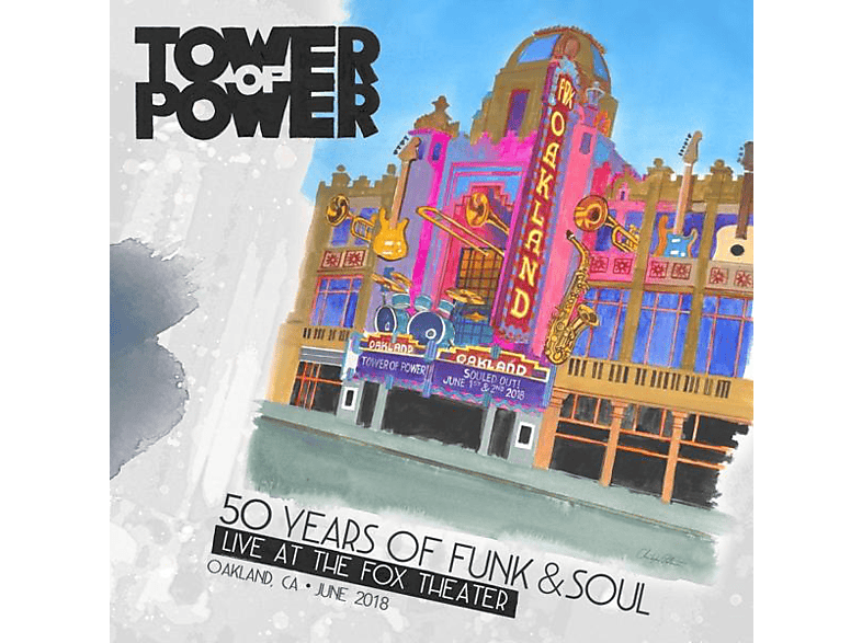 Tower of Power - 50 Years Funk and Soul / Live At The Fox Theate (Vinyl) von ARTISTRY M