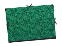 Portfolio 110x75cm green ribbon von ARTMAX