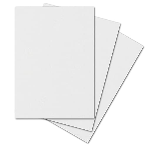 ARTOZ 1000x Briefpapier - Blütenweiß DIN A4 297 x 210 mm - Edle Egoutteur-Rippung - Hochwertiges Designpapier Urkundenpapier von ARTOZ