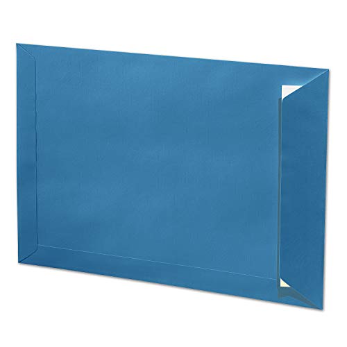 ARTOZ 100x DIN C4 Umschläge mit Haftklebung - ungefüttert 324 x 229 mm Petrol (Blau) Briefumschläge ohne Fenster - Serie 1001 von ARTOZ
