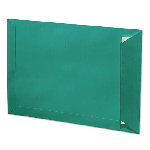 ARTOZ 10x DIN C4 Umschläge mit Haftklebung - ungefüttert 324 x 229 mm Tropical Green (Grün) Briefumschläge ohne Fenster - Serie 1001 von ARTOZ