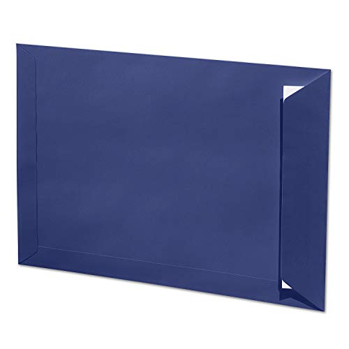 ARTOZ 25x DIN C4 Umschläge mit Haftklebung - ungefüttert 324 x 229 mm classic blue (Blau) Briefumschläge ohne Fenster - Serie 1001 von ARTOZ