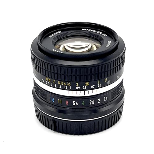 ARTRALAB NONIKKOR-MC 35 mm F1.4 Manuelles Objektiv für Sony E Kameras - Vintage 1980er Jahre Stil von ARTRA LAB