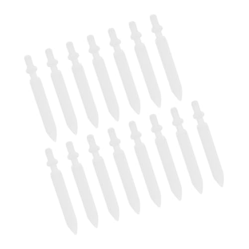 ARTSEWPLY 15 Stück Farbstiftspitze Faserstab Luftbefeuchter Glanzlack Luftbefeuchter Zubehör Rührer Ersatzteile Wagenheber Malbedarf Farbe Beweglicher Rührer Farbe Nylon Weiß von ARTSEWPLY