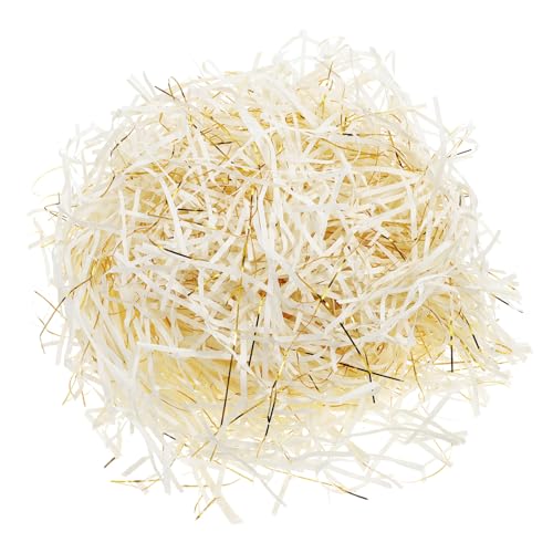 ARTSEWPLY 1Packung Papierfüllmaterial mit Zerkleinerung Dekorationsfüllung für Geschenkkörbe und Verpackung für Hochzeiten Geburtstage und Feiertage Schützende Polsterung ARTSEWPLY 1Packung Papierfüllmaterial mit Zerkleinerung Dekorationsfüllung für Geschenkkörbe und Verpackung für Hochzeiten Geburtstage und Feiertage Schützende Polsterung von ARTSEWPLY