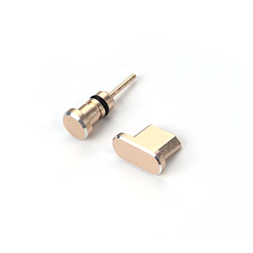 ARTSEWPLY 2Stücke Staubschutzstecker für Kopfhörer Micro USB Kompatibel mit Edge Plus Honor Goldfarben ARTSEWPLY 2Stücke Staubschutzstecker für Kopfhörer Micro USB Kompatibel mit Edge Plus Honor Goldfarben von ARTSEWPLY