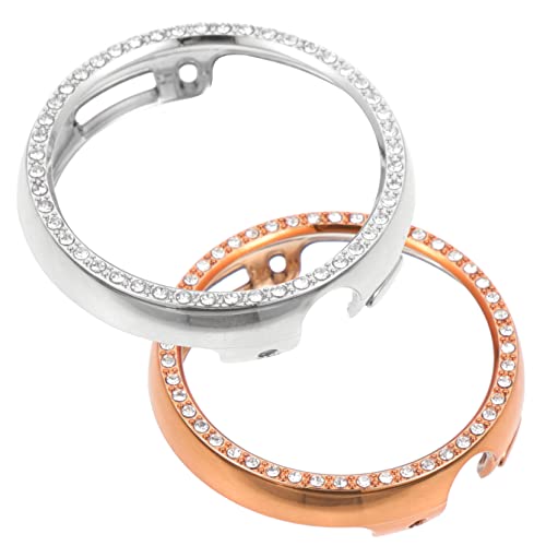ARTSEWPLY 2Stücke Watch Hohlschütze Bling Strass Stoßstange Case für Pixel Uhr Austauschbare Uhrenabdeckung Schutz für Gekrümmte Kanten Installieren ARTSEWPLY 2Stücke Watch Hohlschütze Bling Strass Stoßstange Case für Pixel Uhr Austauschbare Uhrenabdeckung Schutz für Gekrümmte Kanten Installieren von ARTSEWPLY