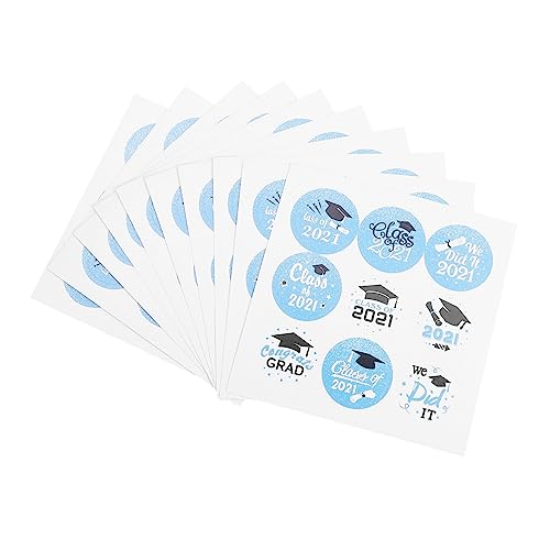ARTSEWPLY 360 Stück Süßigkeiten Geschenkaufkleber kreis aufkleber Taschenanhänger für Graduierung selbstklebende Aufkleber Siegelaufkleber für die Graduierung Etikettensiegelaufkleber Papier ARTSEWPLY 360 Stück Süßigkeiten Geschenkaufkleber kreis aufkleber Taschenanhänger für Graduierung selbstklebende Aufkleber Siegelaufkleber für die Graduierung Etikettensiegelaufkleber Papier von ARTSEWPLY