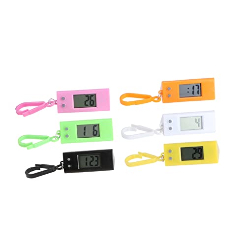 ARTSEWPLY 6Stücke Teiliges Elektronische Taschenuhren Schlüsselanhänger für Zufällige Farben Präzise Prüfungsuhren für Sport Camping und Outdoor Aktivitäten Einfache Handhabung ARTSEWPLY 6Stücke Teiliges Elektronische Taschenuhren Schlüsselanhänger für Zufällige Farben Präzise Prüfungsuhren für Sport Camping und Outdoor Aktivitäten Einfache Handhabung von ARTSEWPLY