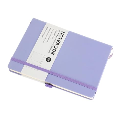 ARTSEWPLY Notizbuch gefüttert Notebook -Papier Business-Notizbücher Tägliches Planungsbuch tragbares Tagebuch Office -Notebooks für die Arbeit Büro-Notizblock Arbeitsheft Polyester Violett von ARTSEWPLY