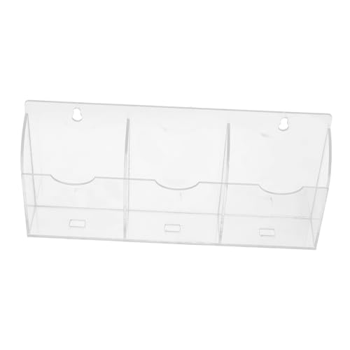 ARTSEWPLY Wandmontierter Handy Organizer Fächer Aufbewahrungsbox für Fernbedienungen Büromaterial Platzsparendes Design Langlebig Zuhause ARTSEWPLY Wandmontierter Handy Organizer Fächer Aufbewahrungsbox für Fernbedienungen Büromaterial Platzsparendes Design Langlebig Zuhause von ARTSEWPLY