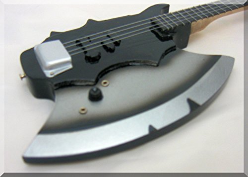 Gene Simmons Miniatur Gitarre Bass Kiss Axe von ARTSTUDIO35