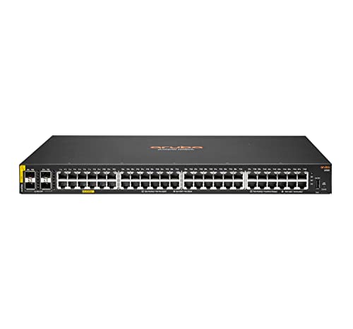 HPE Aruba 6100 48G Class4 PoE 4SFP+ 370W Switch Europe von ARUBA