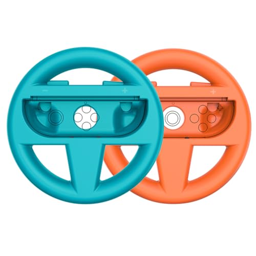 ARVALOLET Gaming-Rennlenkrad Halter Set for Switch Joy-Con Controller Zubehör JOYCON Lenkrad ARVALOLET Gaming-Rennlenkrad Halter Set for Switch Joy-Con Controller Zubehör JOYCON Lenkrad von ARVALOLET