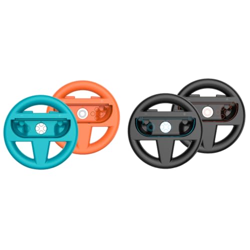 ARVALOLET Gaming-Rennlenkrad Halter Set for Switch Joy-Con Controller Zubehör JOYCON Lenkrad ARVALOLET Gaming-Rennlenkrad Halter Set for Switch Joy-Con Controller Zubehör JOYCON Lenkrad von ARVALOLET