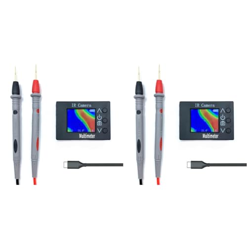 ARVALOLET Thermo-Multimeter Kombigerät mit Infrarotkamera 32x24 Pixel, 1.8 Zoll TFT, Temperaturbereich -40°C bis 300°C ARVALOLET Thermo-Multimeter Kombigerät mit Infrarotkamera 32x24 Pixel, 1.8 Zoll TFT, Temperaturbereich -40°C bis 300°C von ARVALOLET