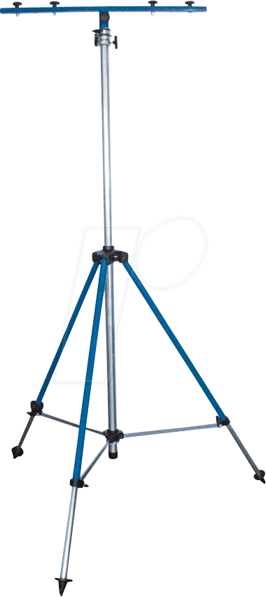 AS-SCHWABE 46758 - Profi Stativ mit DIN-Zapfen und Traverse, max. 4,6 m von AS SCHWABE