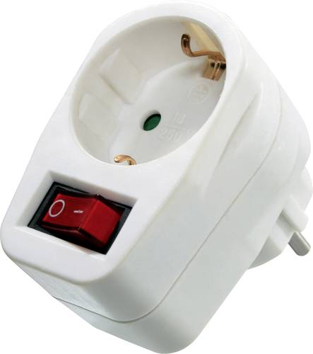 AS Schwabe 45037 Schaltbare Zwischensteckdose mit Schalter am Gerät Weiß AS Schwabe 45037 Schaltbare Zwischensteckdose mit Schalter am Gerät Weiß von AS Schwabe