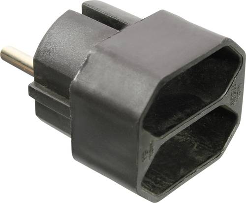 AS Schwabe 48212 Steckdosen-Verteiler Schwarz von AS Schwabe