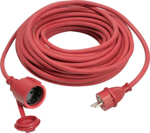 AS Schwabe 60271 Strom Verlängerungskabel 16A Rot 10.00m H07RN-F 3G 1,5mm² von AS Schwabe