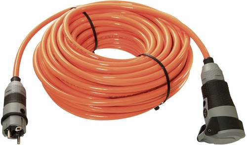 AS Schwabe 62263 Strom Verlängerungskabel 16A Orange 25.00m H07BQ-F 3G 2,5mm² von AS Schwabe