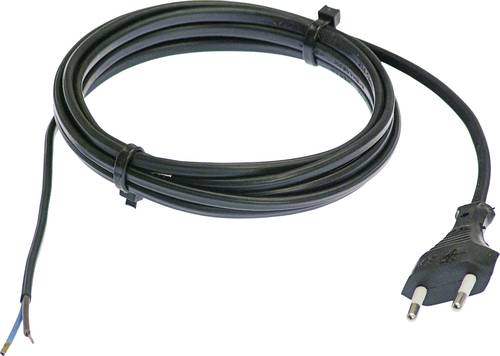 AS Schwabe 70642 Strom Anschlusskabel Schwarz 1.50m von AS Schwabe