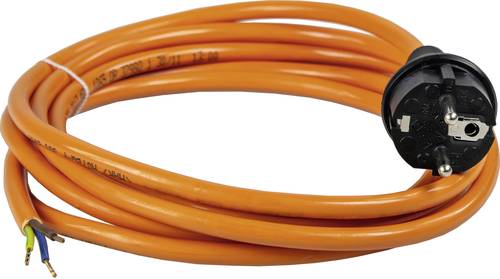 AS Schwabe 70909 Strom Anschlusskabel Orange 3.00m von AS Schwabe