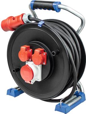 as - Schwabe 22655 Kabeltrommel Schwarz CEE-Stecker 16 A 5polig (22655) von AS Schwabe