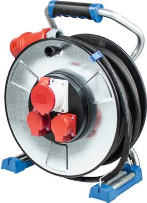 as - Schwabe 23999 Kabeltrommel 25.00 m Schwarz CEE-Stecker 16 A 5polig (23999) von AS Schwabe